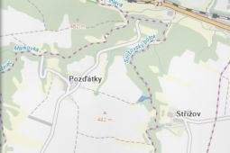 Lesní pozemek Pozďátky