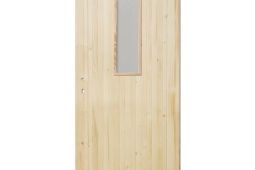 Palubkové H dveře sklo 20/80 SLIM