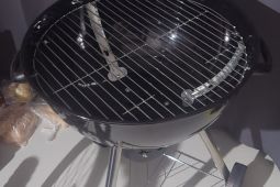 Zahradní kotlový gril s popelníkem AVENBERG Grigio