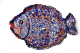 Keramická miska ve tvaru ryby