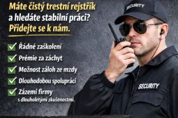 OSTRAHA OBCHODNÍHO DOMU- BOSKOVICE - 5 hod SMĚNY