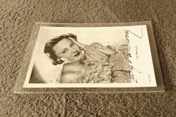 Lída Baarová autogram atelier "Ross" Verlag, rok 1936