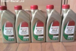 Prodám olej Castrol SLX (longlife) 5W-30, cena JEN 250,-