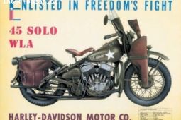 Harley-Davidson - plechová cedule