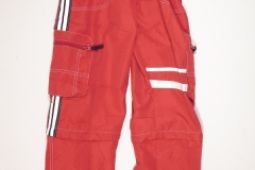 Dětské kalhoty červené vel: 128