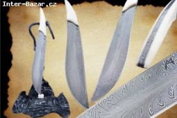 Damascenský nůž, nože, čepele