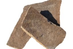 Přírodní kámen rula s fosilní kresbou