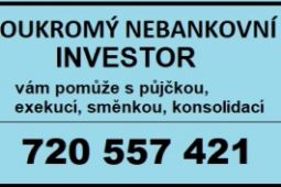 Nebankovní investor: směnky, půjčky 703523935
